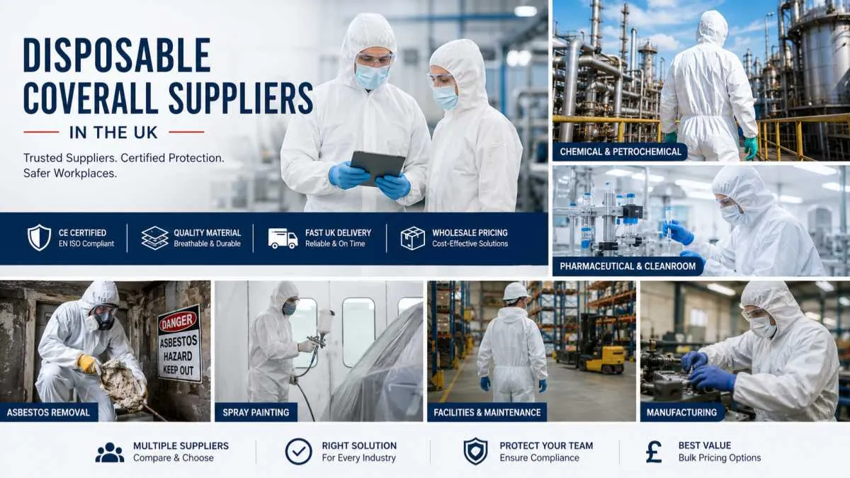 Disposable Coverall Suppliers in the UK